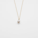 Sea & Sun pearl necklace 14K yellow gold