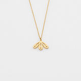 Fish Bouquet necklace gold