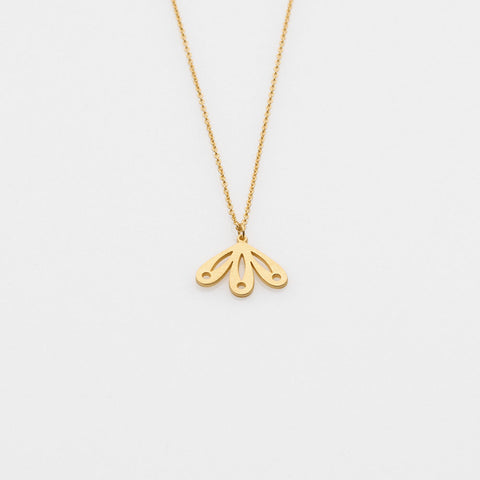 Fish Bouquet necklace gold