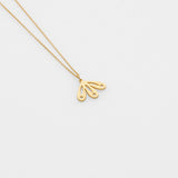 Fish Bouquet necklace gold