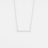 Alexa necklace silver