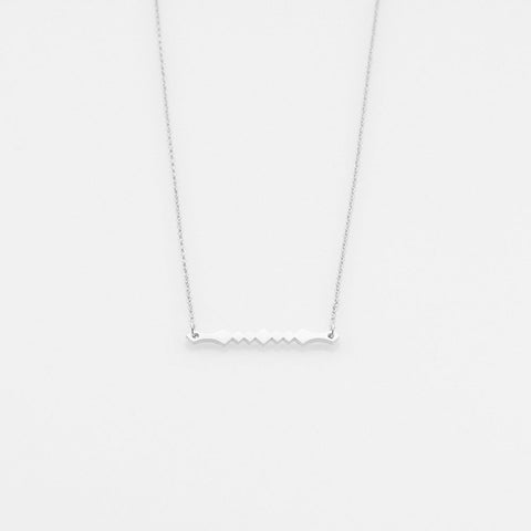 Alexa necklace silver