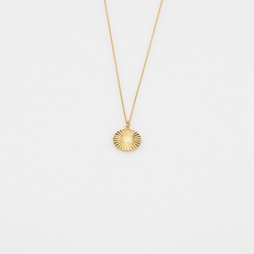 Sea & Sun sun necklace gold