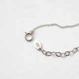 Astro single 14K white gold bracelet