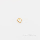 just white