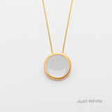 just white