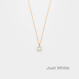 just white