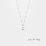 just white