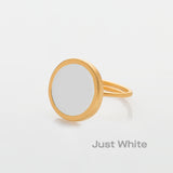 just white