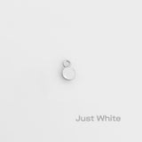just white
