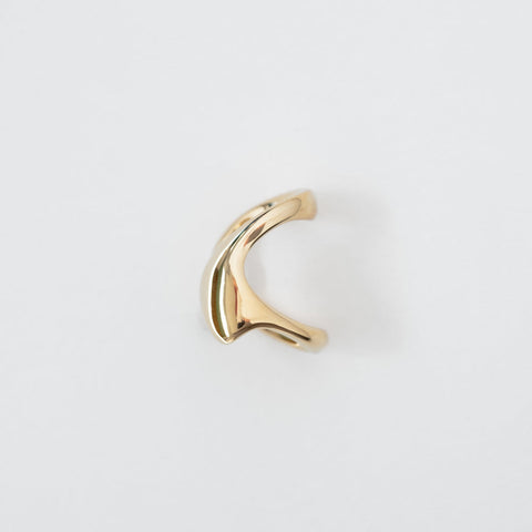 Aura cuff earring 14K yellow gold