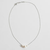 Cloud necklace silver