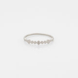 Alexa ring 14K white gold