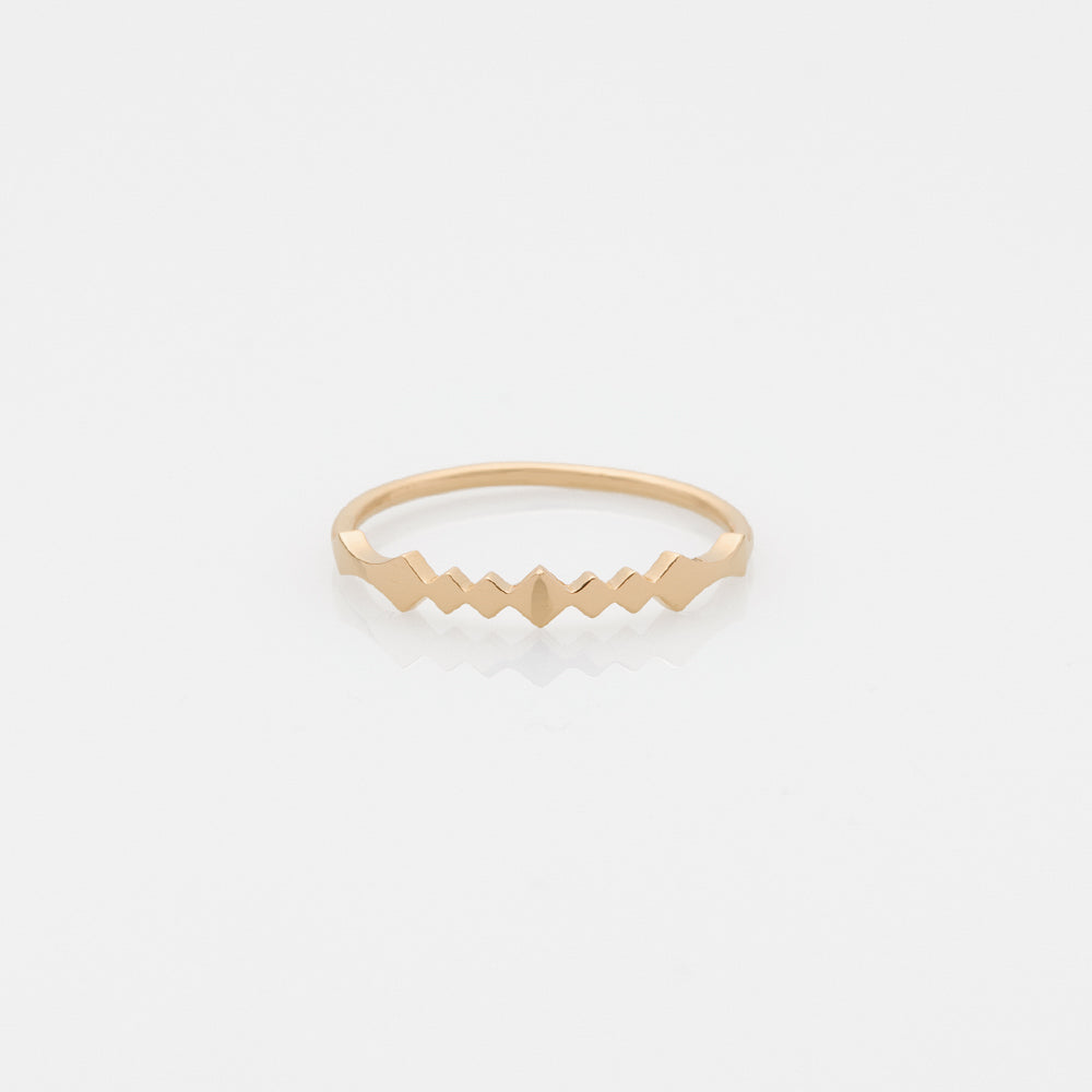 Alexa ring 14K yellow gold