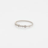Alexa ring 14K white gold with diamonds