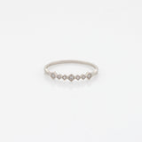 Alexa ring 14K white gold with diamonds