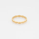 Tiny Treasures navette ring gold