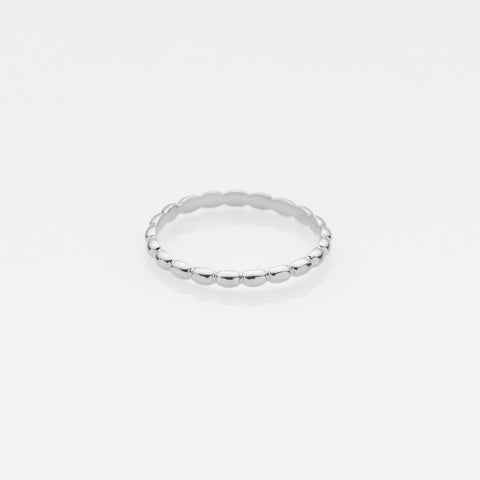 Tiny Treasures puff ring silver