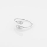 Fish Bouquet ring silver