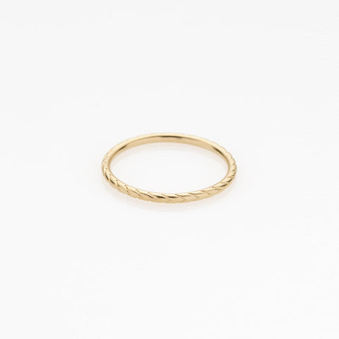 Tiny Treasures snakeskin ring 14K yellow gold