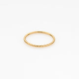 Tiny Treasures snakeskin ring gold