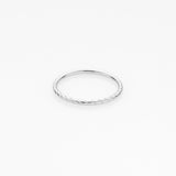 Tiny Treasures snakeskin ring silver