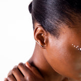 Alexa earrings silver