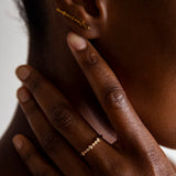 Alexa ring 14K yellow gold with diamonds