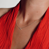 Astro triplet 14K yellow gold necklace
