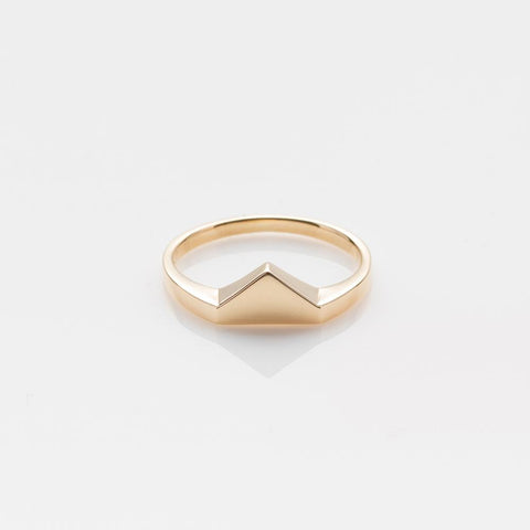 Ahh ring 14K yellow gold
