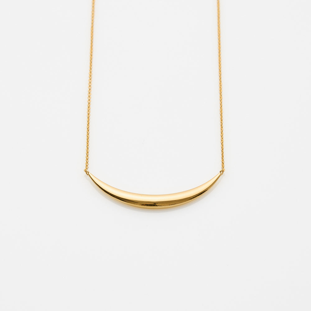 The crew Jaggo necklace gold