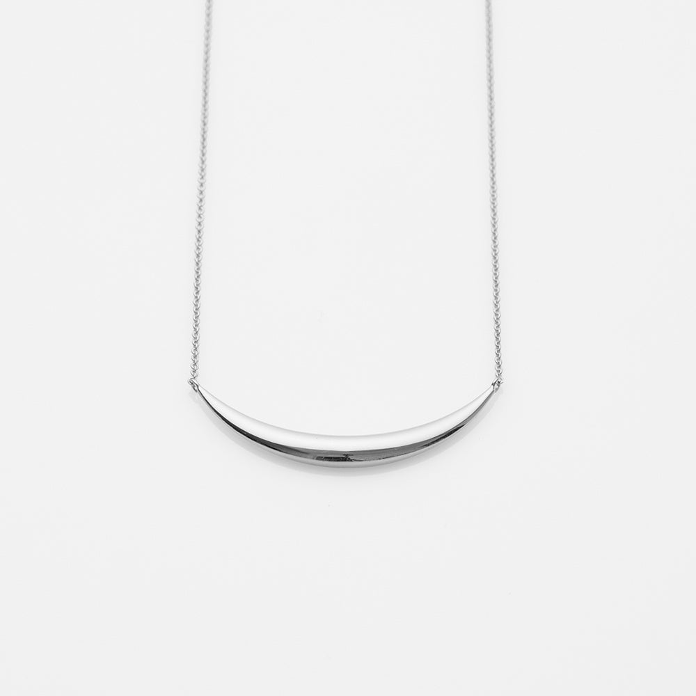 The crew Jaggo necklace silver