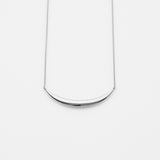 The crew Jaggo necklace silver