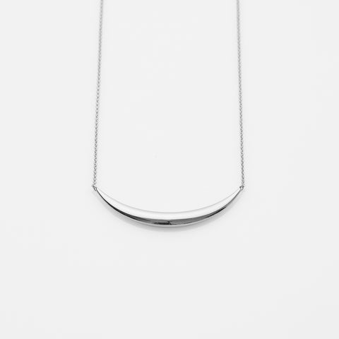 The crew Jaggo necklace silver