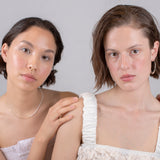 The crew Themis hoop earrings silver