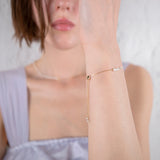 Free the pearls bracelet 14K yellow gold
