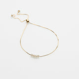 Free the pearls bracelet 14K yellow gold