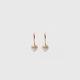 Free the pearls drop earrings 14K yellow gold
