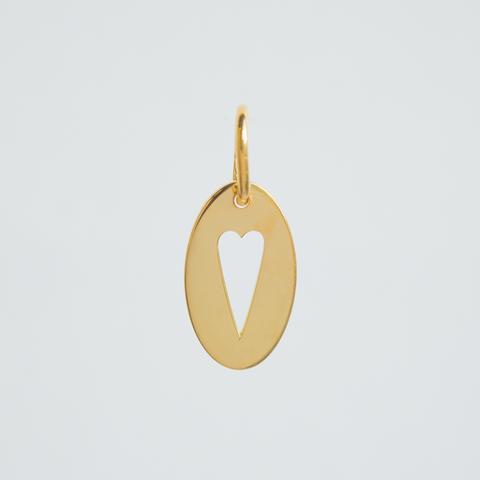 Μου'χεις Κλέψει την Καρδιά charm gold