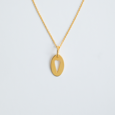 Μου'χεις Κλέψει την Καρδιά necklace gold