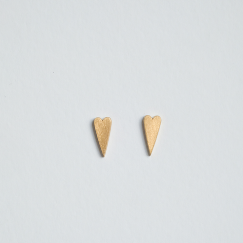 Μου'χεις Κλέψει την Καρδιά stud earrings gold