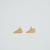 Μου'χεις Κλέψει την Καρδιά stud earrings gold