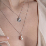Sea & Sun sun necklace silver