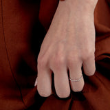 Tiny Treasures puff ring silver